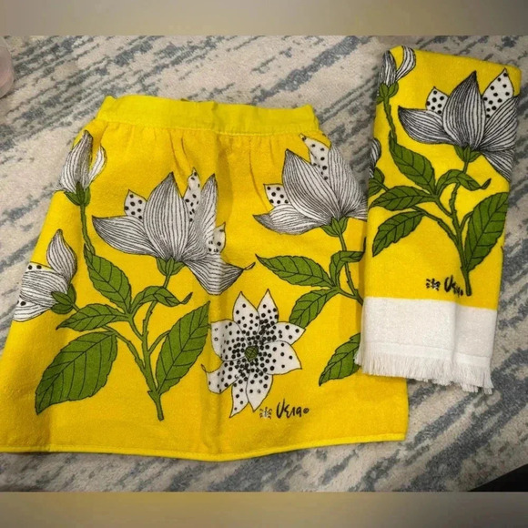 Other - Vintage Vera Neumann Apron/Dishtowel Set - New